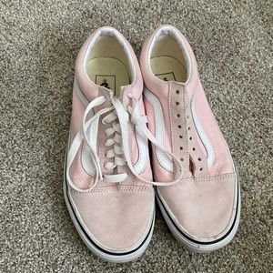Lightly Worn Women’s Pink Classic Vans